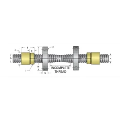 3/4-6, Bronze, Right Hand, Precision Acme Nut
