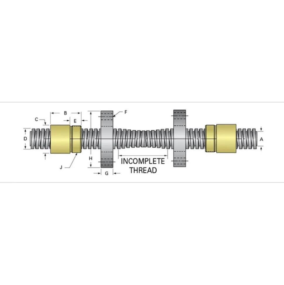 3/4-6, Bronze, Right Hand, Precision Acme Nut