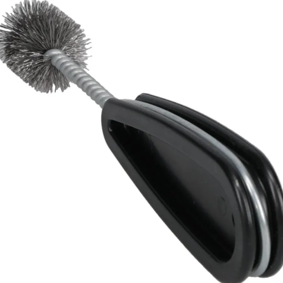 15/16" Brush Dia, 3/4" ID, Carbon Steel, Plumbing, Hand Fitting & Cleaning Brush