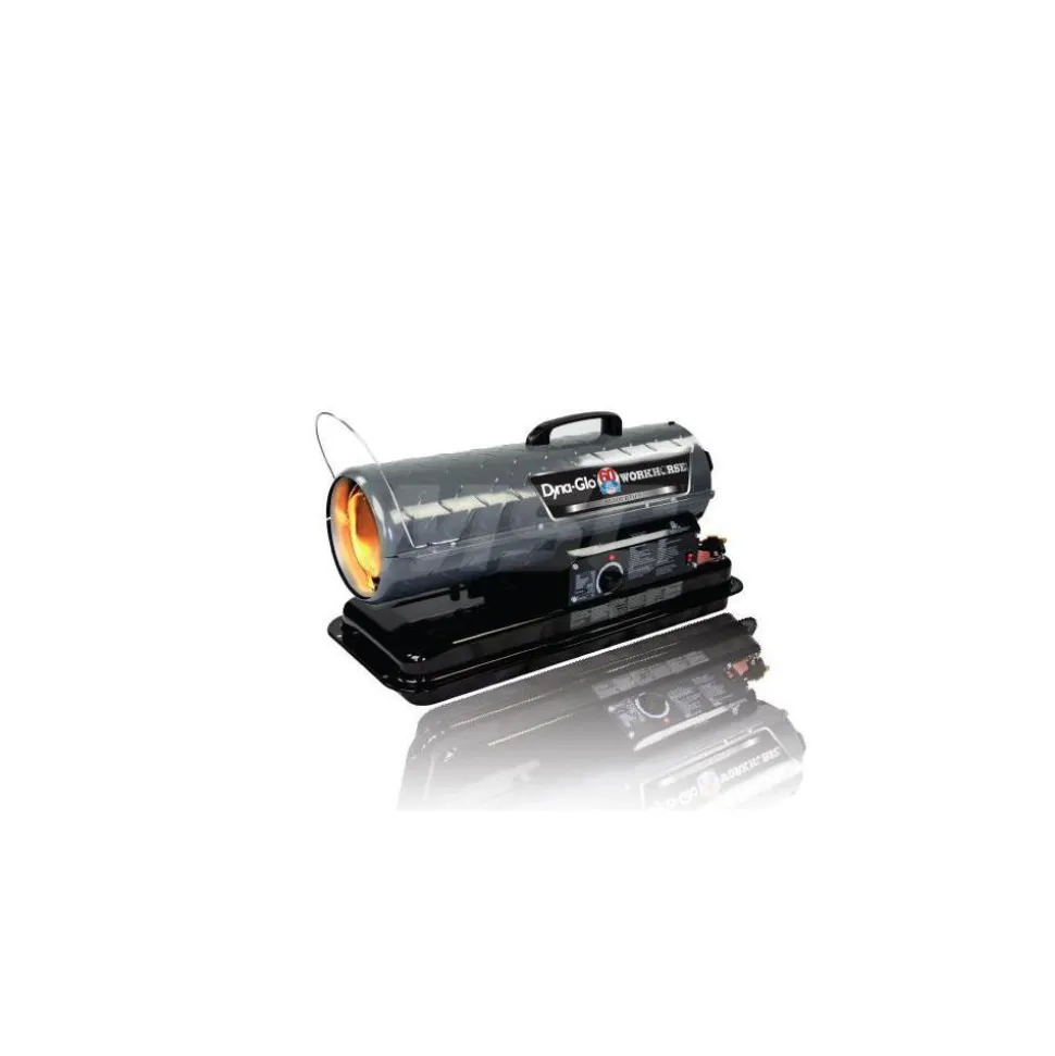 80,000 BTU Diesel/Kerosene/JP-8/Jet A Forced Air Heater with Thermostat