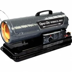 80,000 BTU Diesel/Kerosene/JP-8/Jet A Forced Air Heater with Thermostat