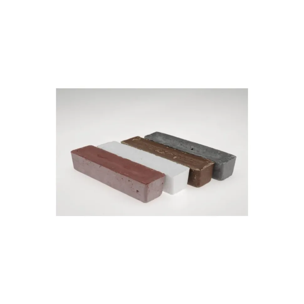 Buffing & Polishing Compound: Emery, Rouge & Tripoli, Black, Brown, Red & White