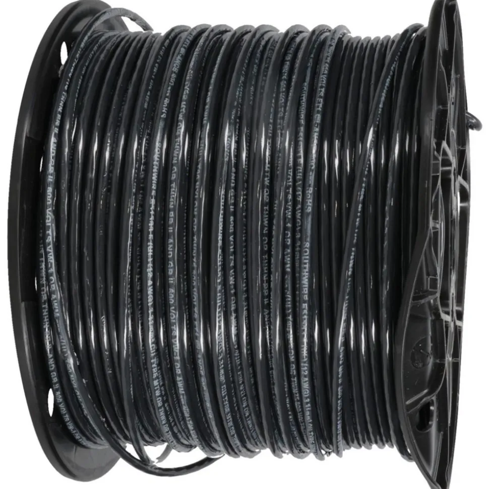Building Wire: THHN, 12.000 AWG, Nylon, Stranded Core, 500.00' Long