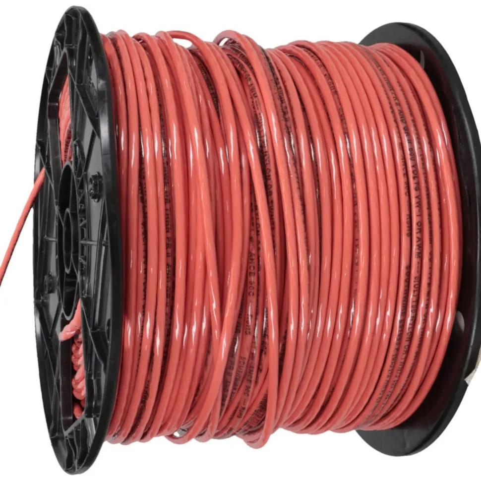 Building Wire: THHN, 12.000 AWG, Nylon, Stranded Core, 500.00' Long