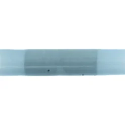 Butt Splice Terminal: Crimp-On, Blue, 16/14 AWG, Fully Insulated, Nylon