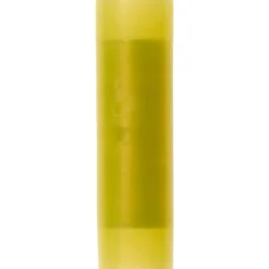 Butt Splice Terminal: Crimp-On, Yellow, 12/10 AWG, Fully Insulated, Nylon