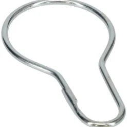 2-3/4" 100/BX SHOWER CURTAIN HOOKS