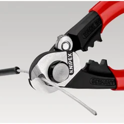 Cable Cutter: 0.25" Capacity, 7-1/2" OAL