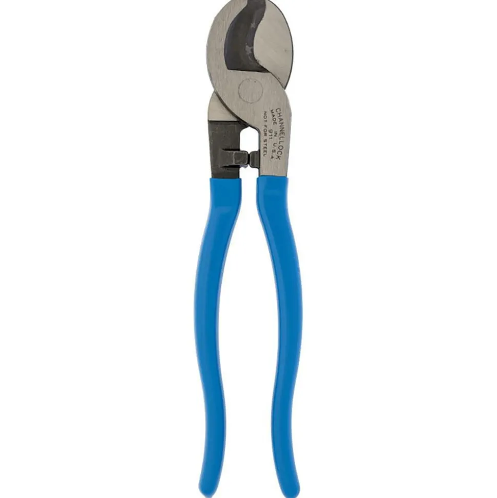 Cable Cutter: Plastic Handle, 9-1/2" OAL