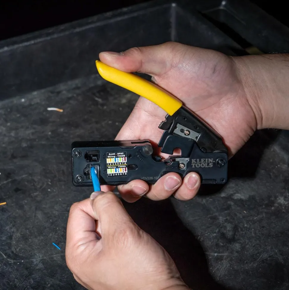 Cable Tools & Kit: 1 Pc, Use on Cat3, Cat5e & Cat6 Cable, Use with CAT3, CAT5e & CAT6 & RJ45 & RJ11/12 Modular Connectors