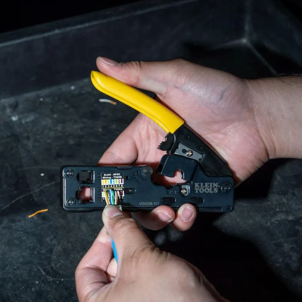 Cable Tools & Kit: 1 Pc, Use on Cat3, Cat5e & Cat6 Cable, Use with CAT3, CAT5e & CAT6 & RJ45 & RJ11/12 Modular Connectors