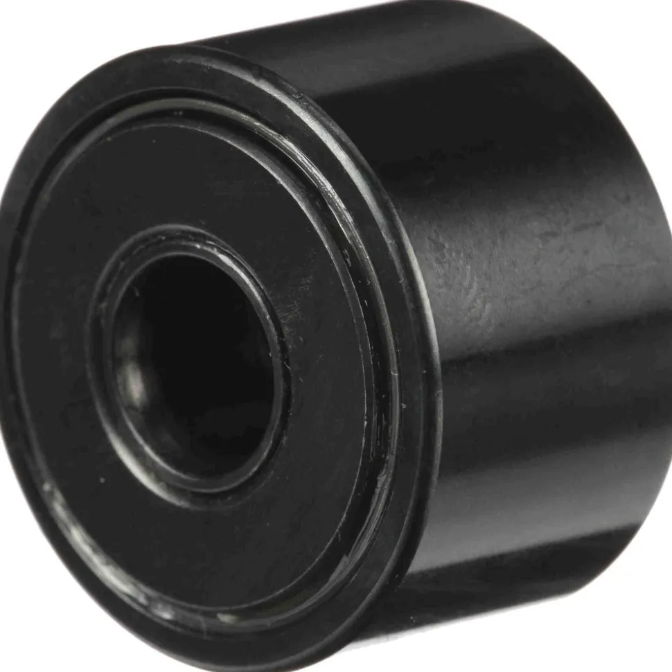 Cam Yoke Roller: Crowned, 0.375" Bore Dia, 1-1/4" Roller Dia, 0.75" Roller Width, Needle Roller Bearing