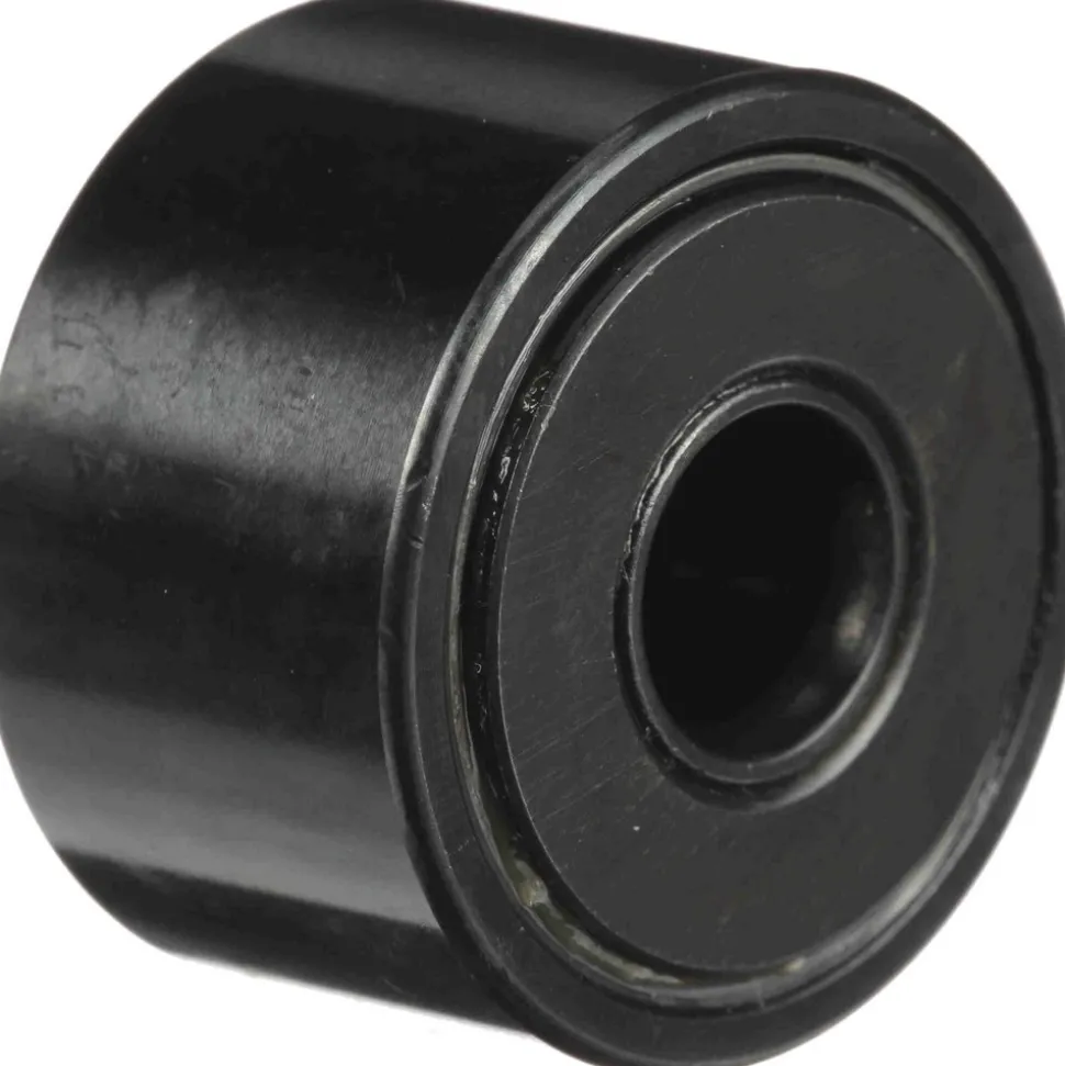 Cam Yoke Roller: Crowned, 0.375" Bore Dia, 1-1/4" Roller Dia, 0.75" Roller Width, Needle Roller Bearing