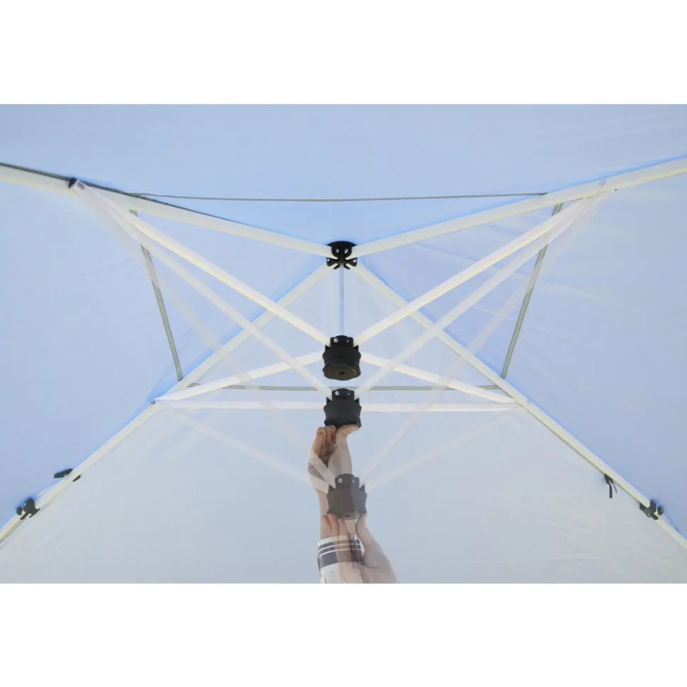 Canopies & Outdoor Shelters: Product Type: Canopy; Overall Width: 10; Overall Length: 10.0000; Center Height: 110.2 in