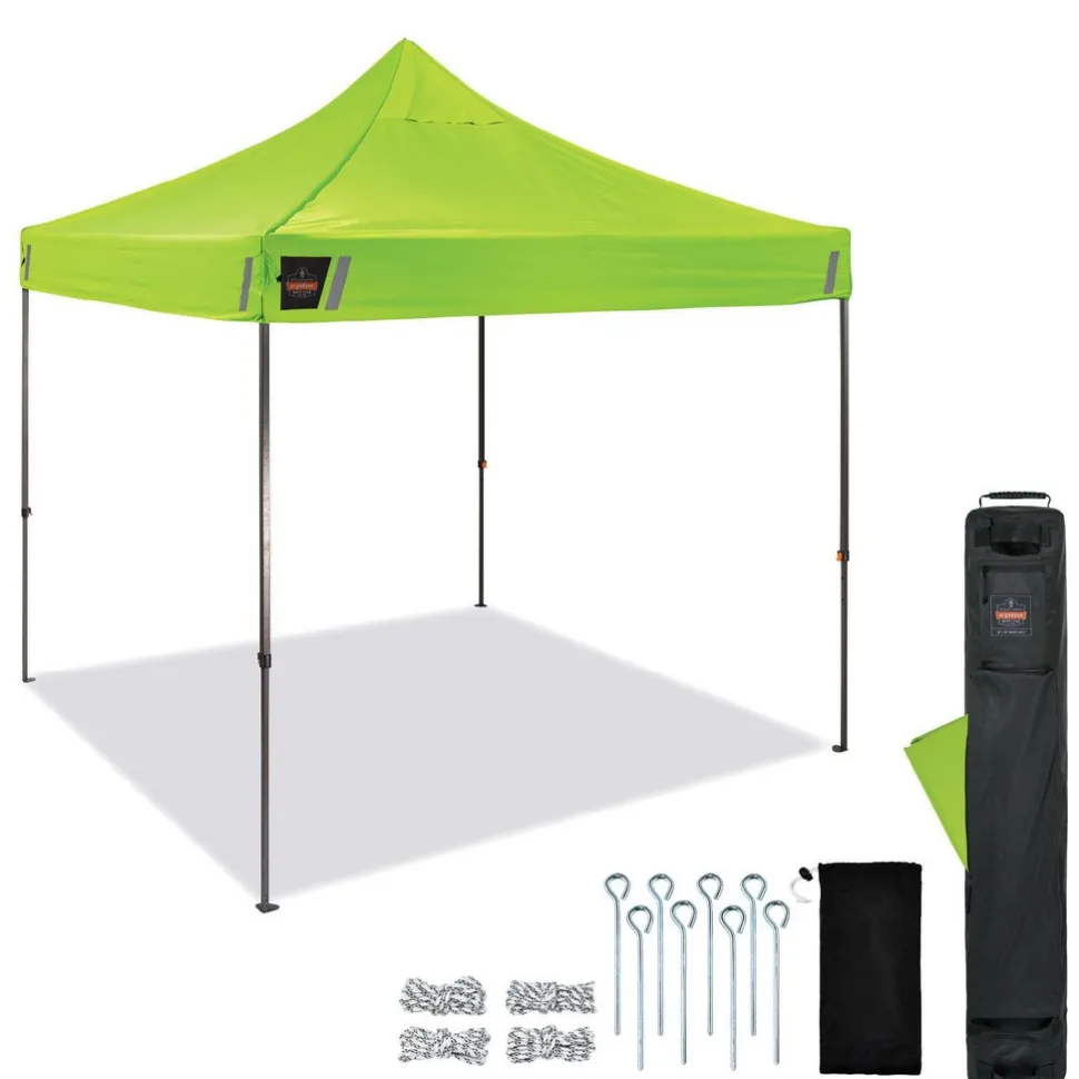 Canopies & Outdoor Shelters: Product Type: Pop-Up Tent; Overall Width: 10 ft; Overall Length: 10.0000 ft; Center Height: 128 in