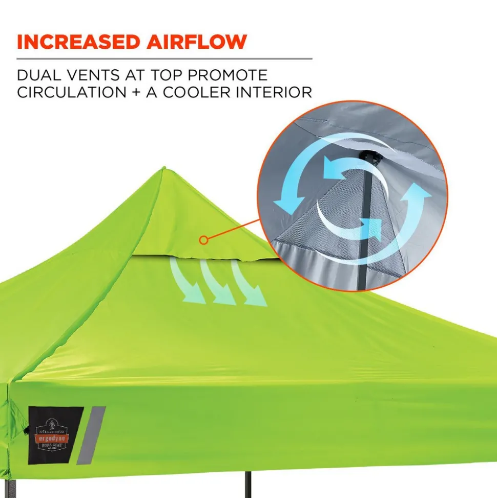 Canopies & Outdoor Shelters: Product Type: Pop-Up Tent; Overall Width: 10 ft; Overall Length: 10.0000 ft; Center Height: 128 in