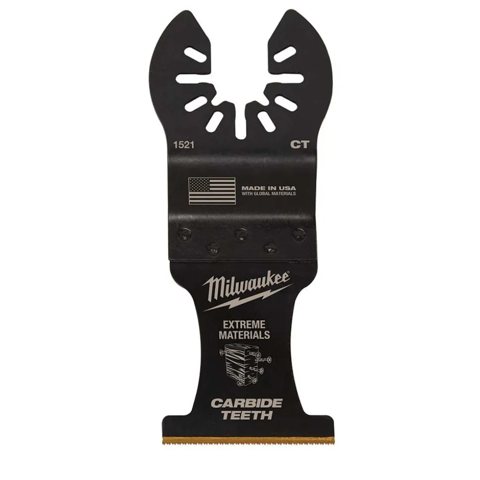 1-3/8” Carbide Teeth Multi-Material Universal Fit Oscillating Multi-Tool Blade, 5-Pack