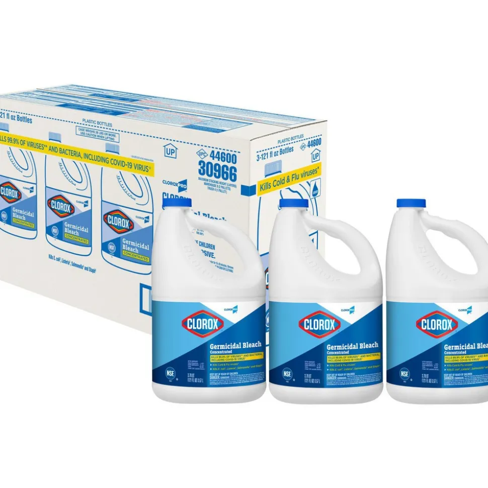 Case of (3) 121-oz Bottles Bleach