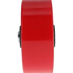 Caster Wheel: Polyurethane, 5" Dia, 2" Wide, 1/2" Axle