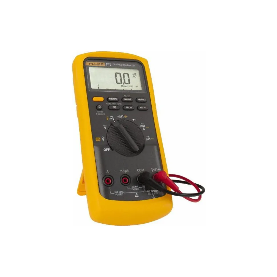 CAT III & CAT IV, Auto Ranging Digital Manual Ranging & True RMS Multimeter: 1,000 VAC/VDC