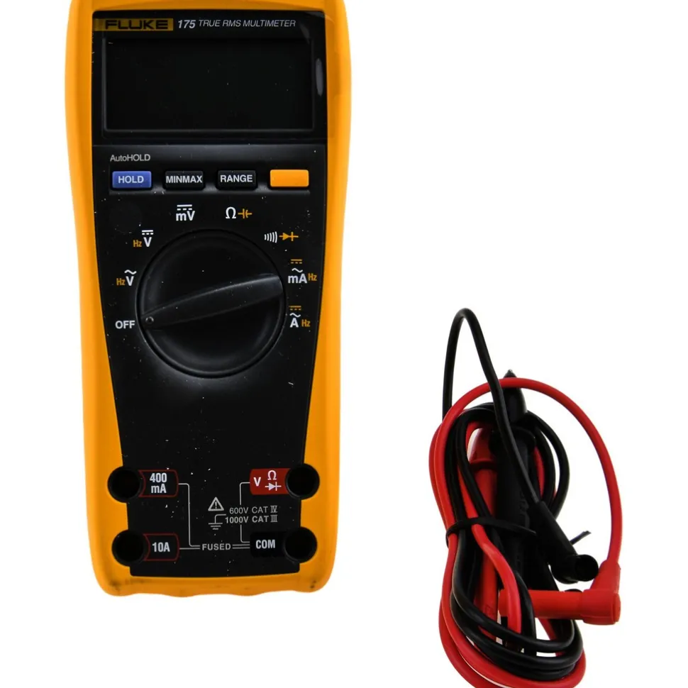 CAT III & CAT IV, Auto Ranging Digital Manual Ranging & True RMS Multimeter: 1,000 VAC/VDC