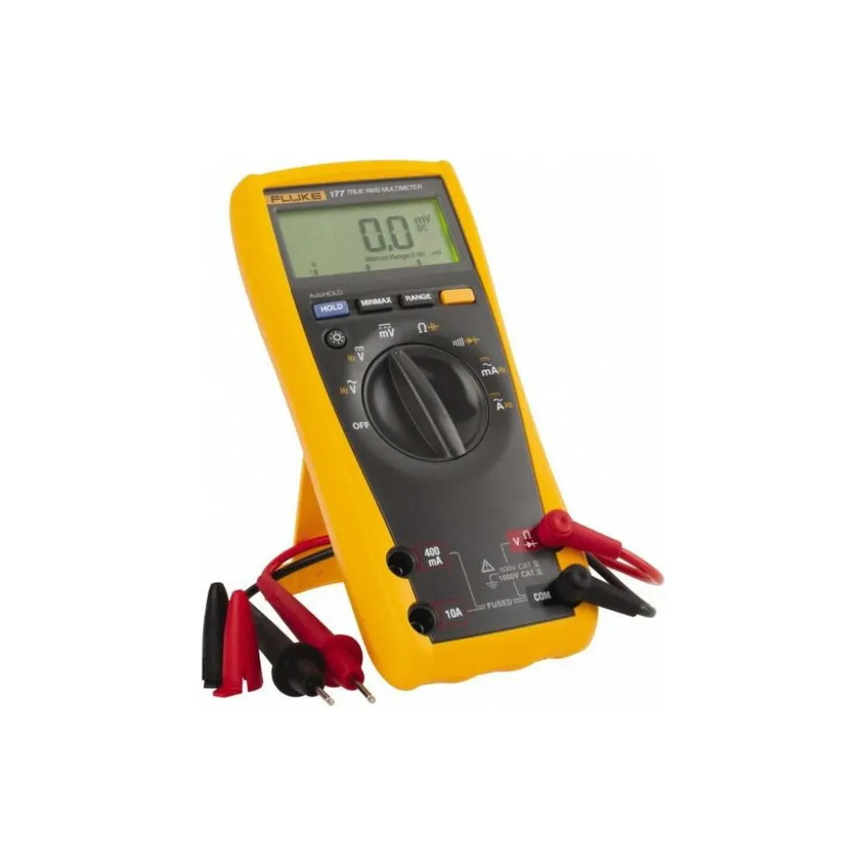 CAT III & CAT IV, Auto Ranging Digital Manual Ranging & True RMS Multimeter: 1,000 VAC/VDC