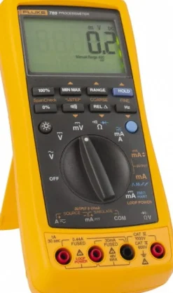 CAT III, Auto Ranging Average Responding Digital & Manual Ranging Multimeter: 1,000 VAC/VDC