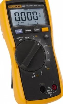 CAT III, Auto Ranging Digital Manual Ranging & True RMS Multimeter: 600 VAC/VDC