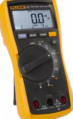 CAT III, Auto Ranging Digital Manual Ranging & True RMS Multimeter: 600 VAC/VDC