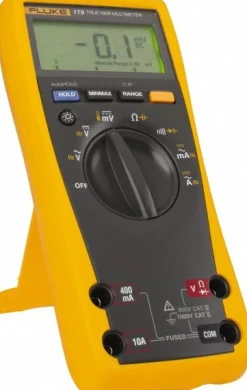 CAT III & CAT IV, Auto Ranging Digital Manual Ranging & True RMS Multimeter: 1,000 VAC/VDC