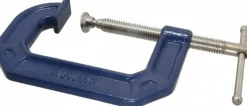 C-Clamp: 3" Max Opening, 2-1/4" Throat Depth, Regular-Duty, Cast Iron Body