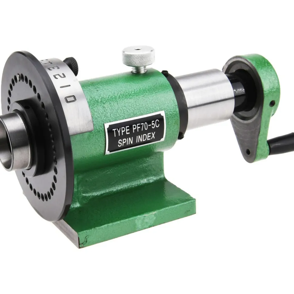 5C Compatible, Horizontal Spin Collet Indexer