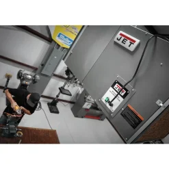 Ceiling Air Filtration Machine: Dry Filter, 3-Speed, Single Phase