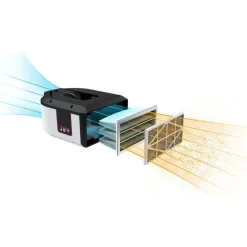 Ceiling Air Filtration Machine: Dry Filter, 6-Speed, Single Phase