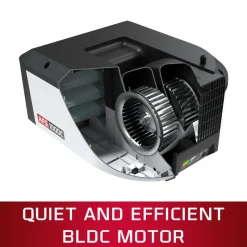 Ceiling Air Filtration Machine: Dry Filter, 6-Speed, Single Phase