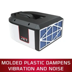 Ceiling Air Filtration Machine: Dry Filter, 6-Speed, Single Phase