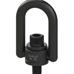 Center Pull Hoist Ring: Screw-On, 2250.000 lb Capacity