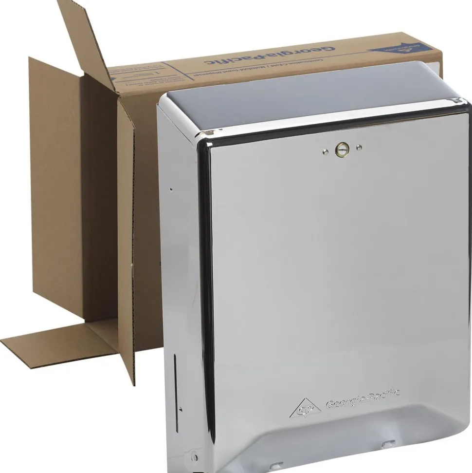 C-Fold/M-Fold Paper Towel Dispenser, Chrome