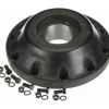 CHCFR10Q 10-3/4" Long x 3.34" Wide, Rubber, Steel & Cast Iron, Ever Flex Clutch Coupling Half