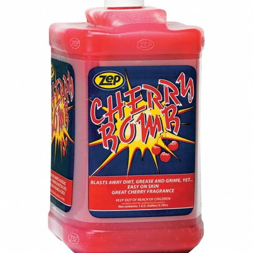 Cherry Bomb Hand Cleaner, 1 gal, Cherry Scent, 4/Case