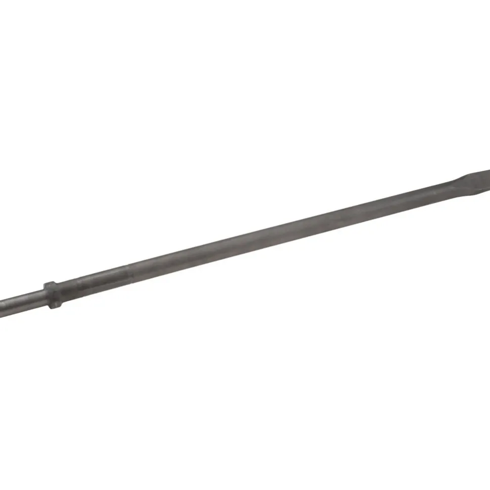 Chipping Hammer: Flat, 1" Head Width, 24" OAL, 2-3/8" Shank Dia