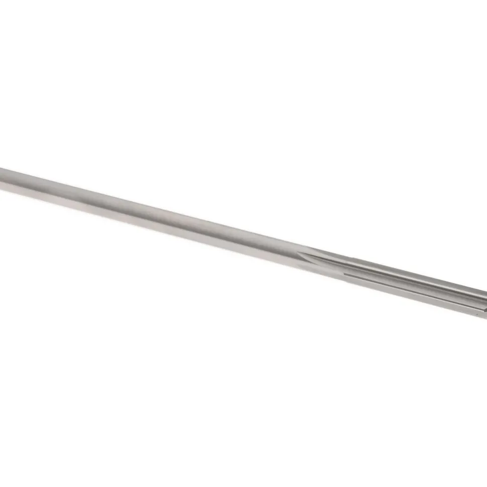 Chucking Reamer: 0.1865" Dia, 4-1/2" OAL, 1-1/8" Flute Length, Straight Flute, Straight-Cylindrical Shank, HSS