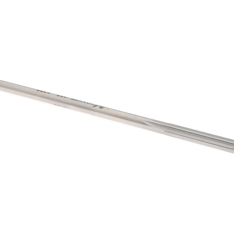Chucking Reamer: 3/16" Dia, 4-1/2" OAL, 1-1/8" Flute Length, Straight Flute, Straight-Cylindrical Shank, HSS