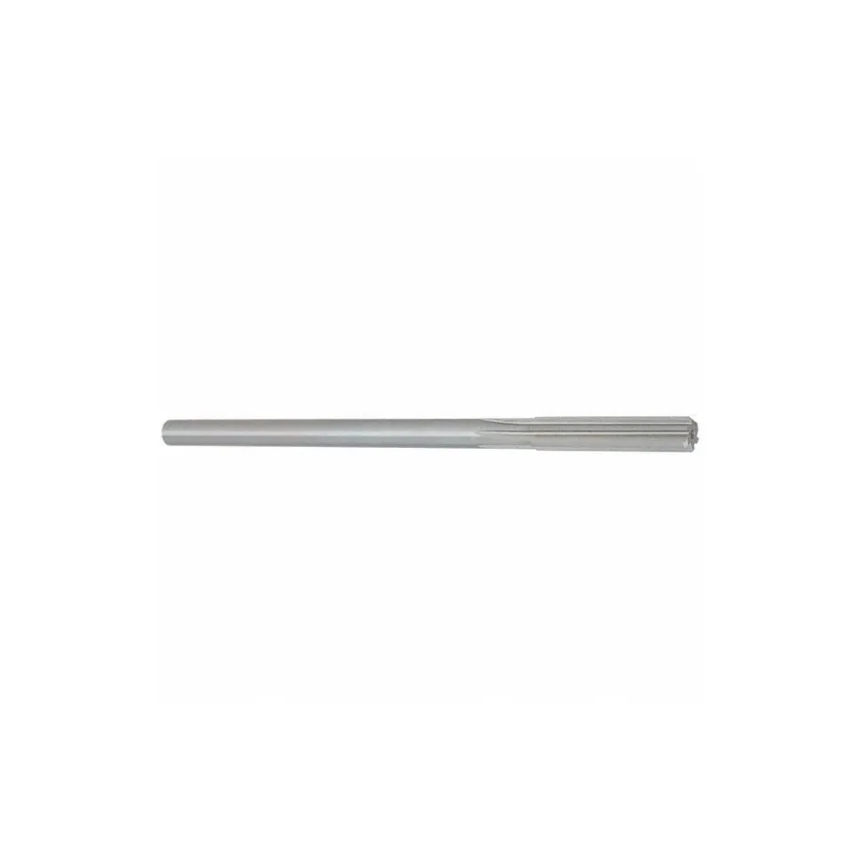Chucking Reamer: 0.2510" Dia, 6" OAL, 1-1/2" Flute Length, Straight Flute, Straight-Cylindrical Shank, HSS