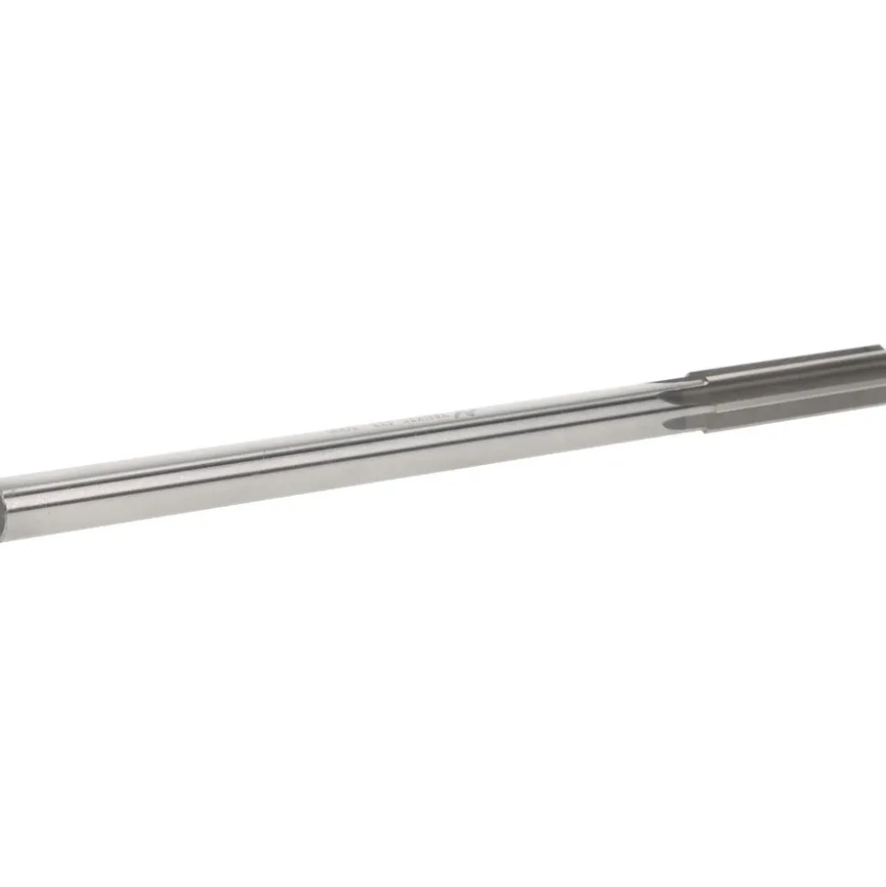 Chucking Reamer: 1/2" Dia, 8" OAL, 2" Flute Length, Straight Flute, Straight-Cylindrical Shank, HSS