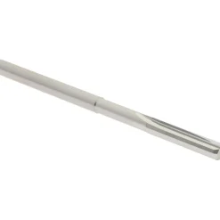 Chucking Reamer: 0.1255" Dia, 2-1/4" OAL, 5/8" Flute Length, Straight Flute, Straight-Cylindrical Shank, Solid Carbide