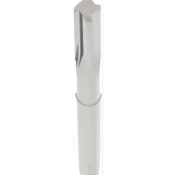 Chucking Reamer: 0.1280" Dia, 2-1/4" OAL, 5/8" Flute Length, Straight Flute, Straight-Cylindrical Shank, Solid Carbide
