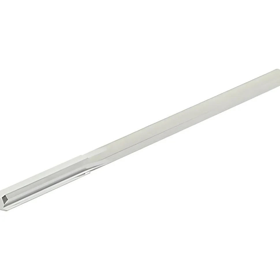 Chucking Reamer: 0.1260" Dia, 2-1/4" OAL, 5/8" Flute Length, Straight Flute, Straight-Cylindrical Shank, Solid Carbide