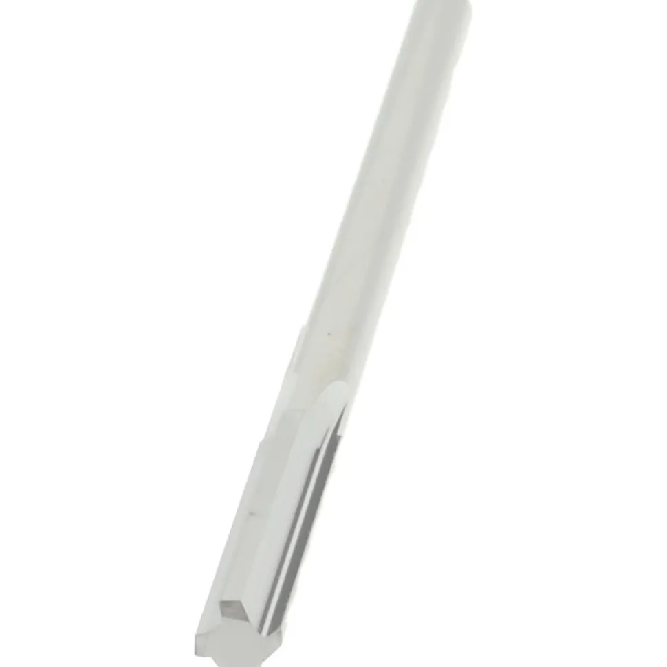 Chucking Reamer: 0.1260" Dia, 2-1/4" OAL, 5/8" Flute Length, Straight Flute, Straight-Cylindrical Shank, Solid Carbide