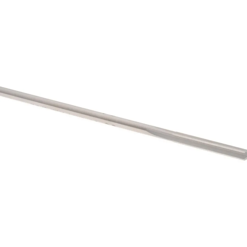 Chucking Reamer: 0.1245" Dia, 3-1/2" OAL, 7/8" Flute Length, Straight Flute, Straight-Cylindrical Shank, HSS